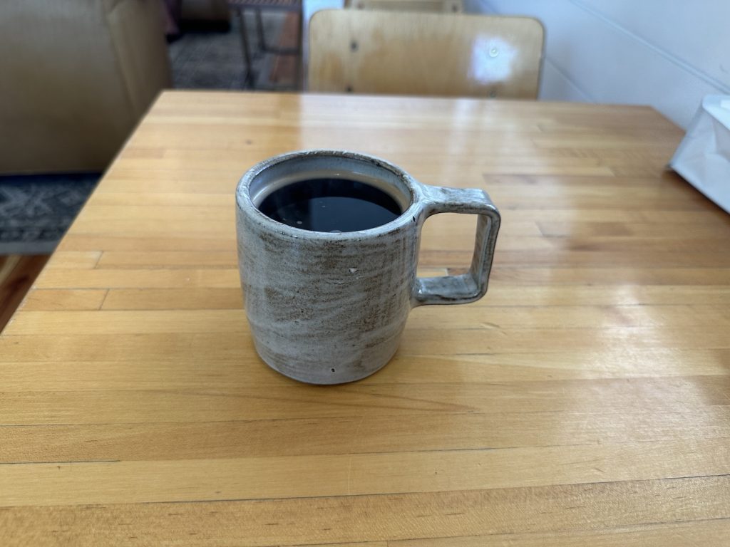hot americano mug