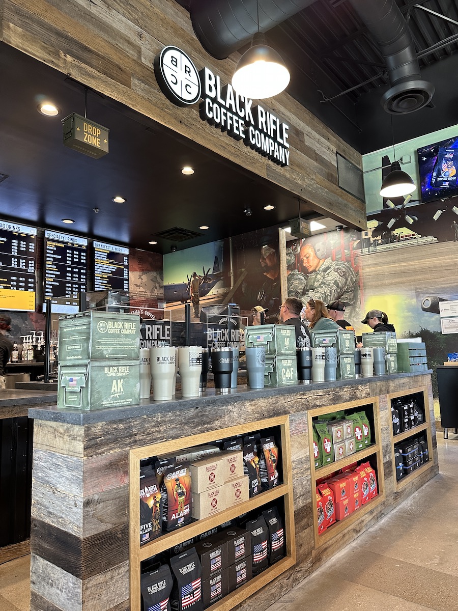 Black Rifle Coffee Shop near I75 Central Expressway Review