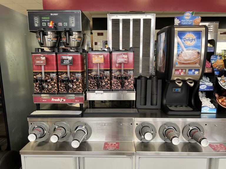 CEFCO gas station coffee review