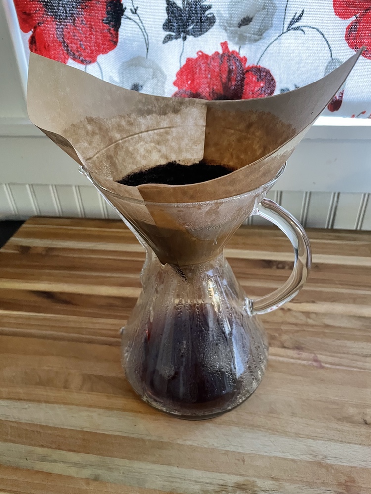 Pour over chemex device