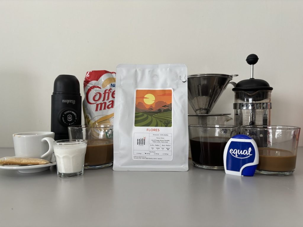 indonesian flores single origin coffee