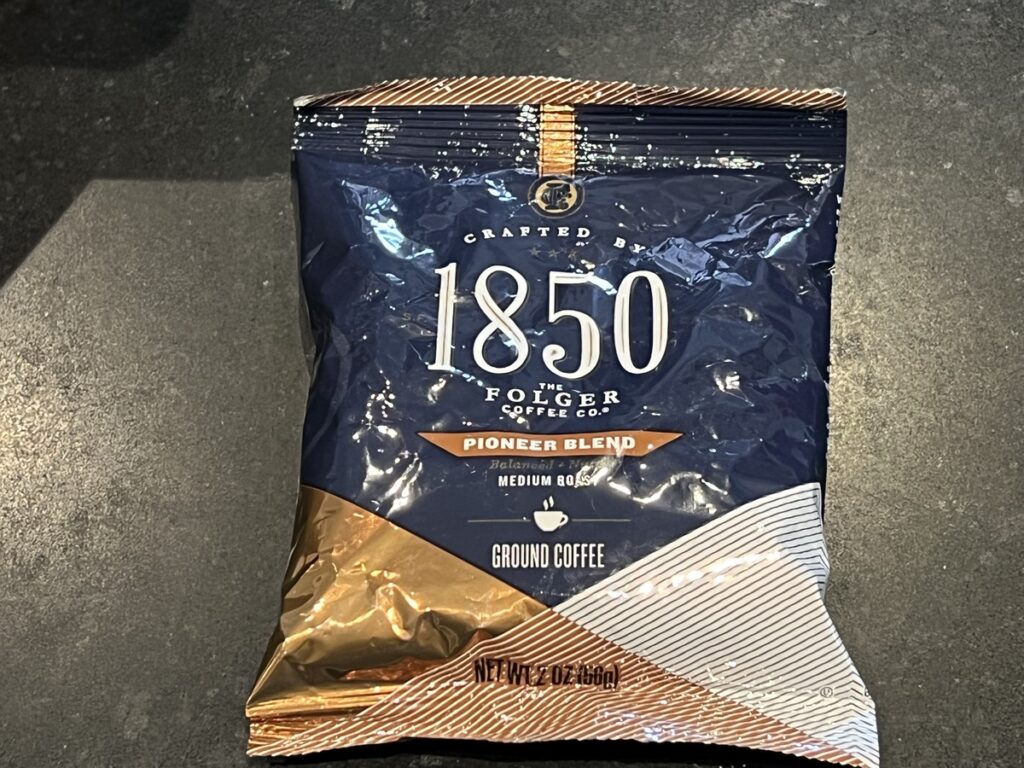 Folgers 1850 ground coffee