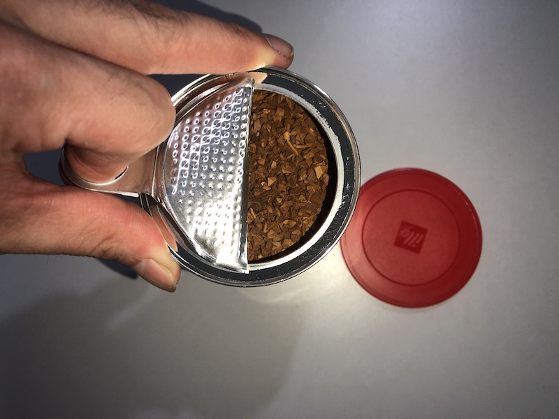 Illy Classico open can of instant coffee