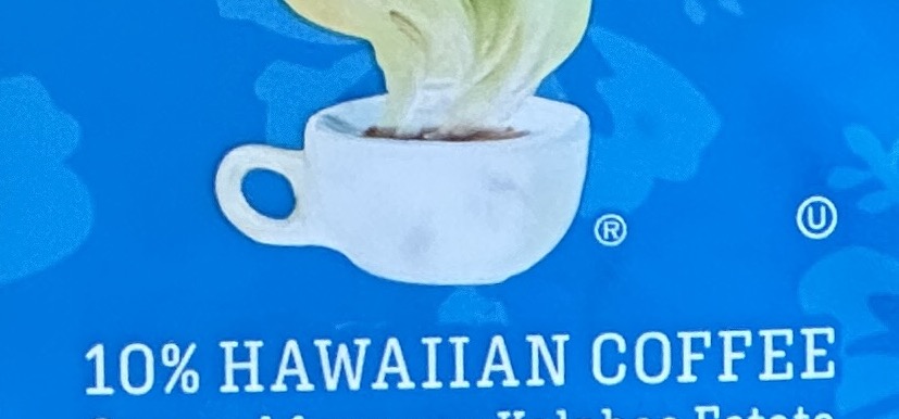 10 percent hawaiian coffee