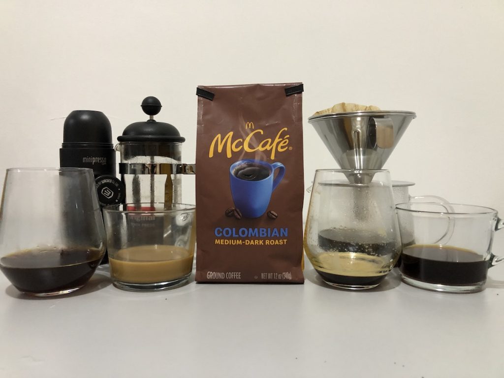 McCafe columbian ground coffee