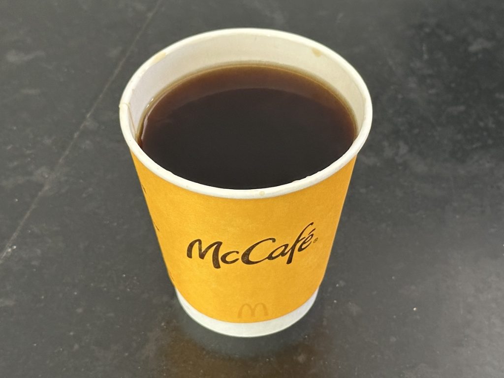 McDonald's Premium Roast small drip coffee