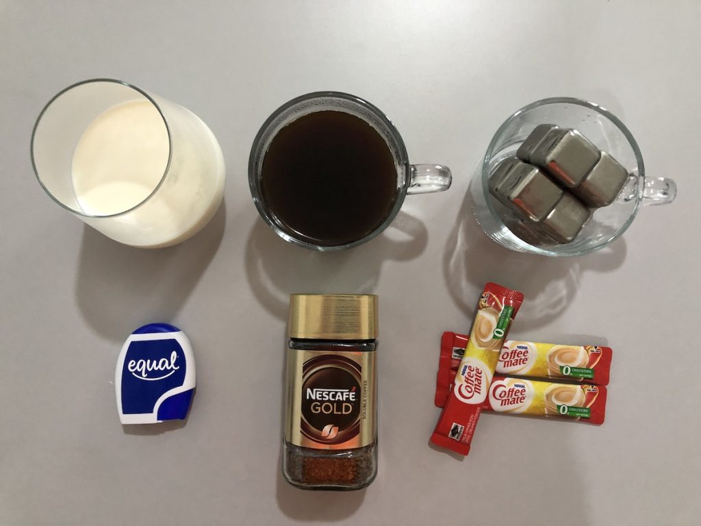 Testing Nescafe gold instant coffee various ways