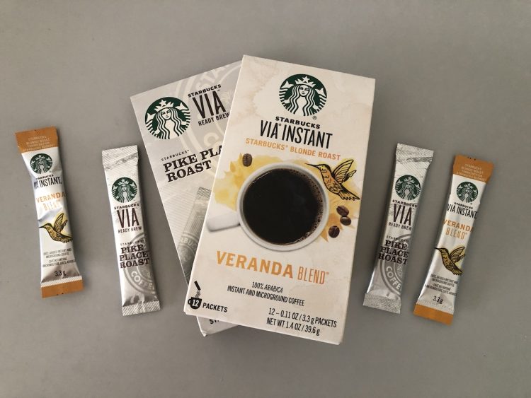 What's the difference between Starbucks Via Instant Coffee and