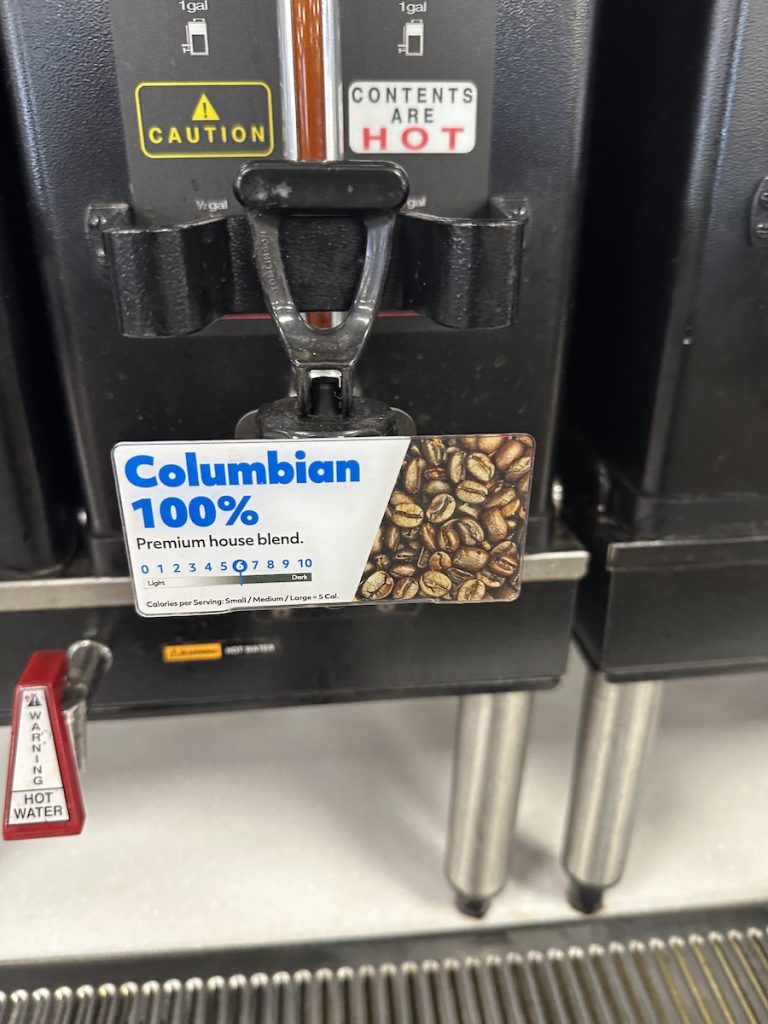 Columbian 100% TA coffee